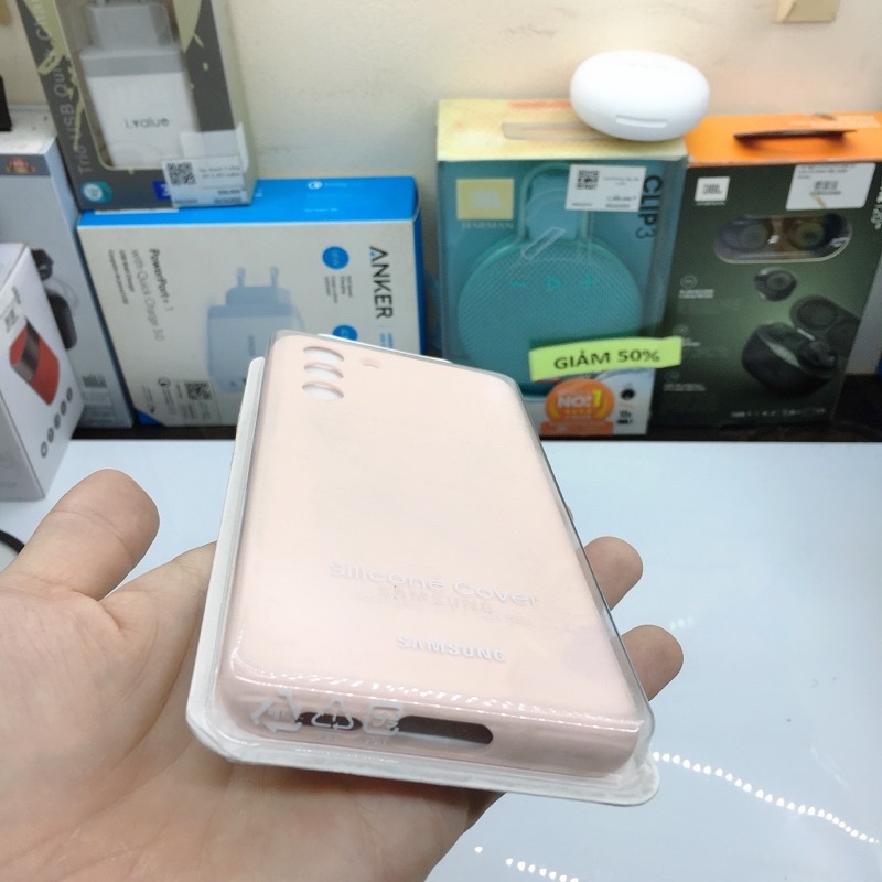 Chính hãng nguyên seal - Ốp lưng Samsung Galaxy S21 5G Silicone Cover