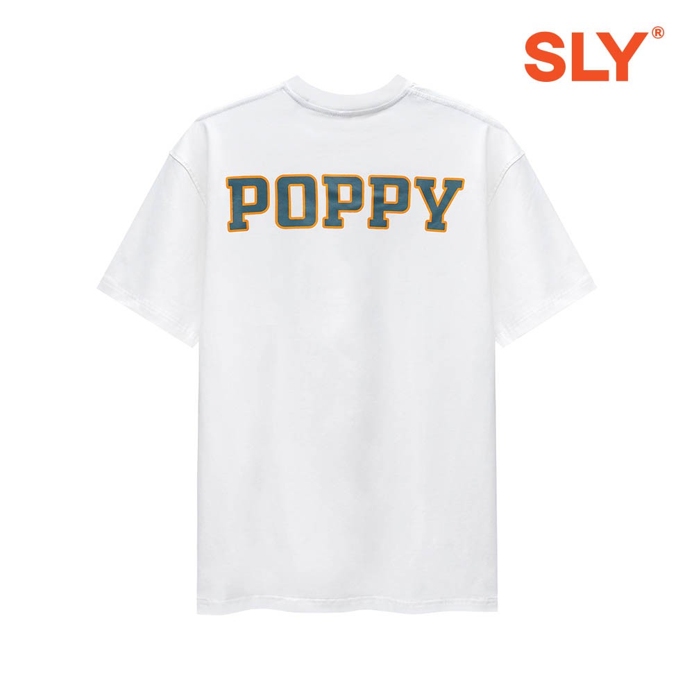 [Mã INCU50 giảm 50K đơn 250K] Áo Thun SLY Poppy màu Trắng | BigBuy360 - bigbuy360.vn