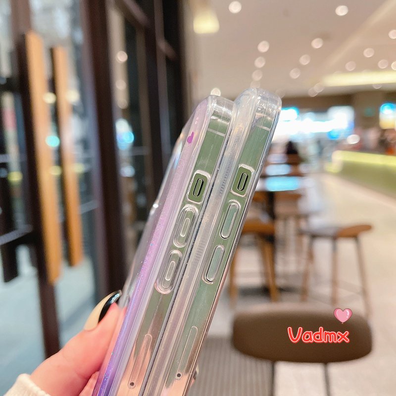 Ốp Điện Thoại Kim Tuyến Nước Hình Trái Tim Cho OPPO A57 A77 2022 A16K A96 4G A76 4G A54 A94 4G A53 A33 A32 2020 A15 A15S