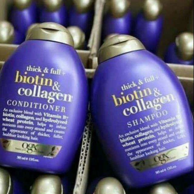 Cặp dầu gội xả biotin và collagen đức