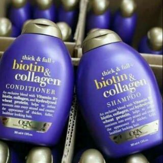 Cặp dầu gội xả biotin và collagen đức