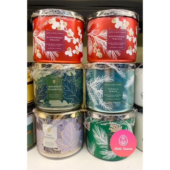 Nến thơm 3 bấc BATH AND BODY WORKS  411g - Link 2