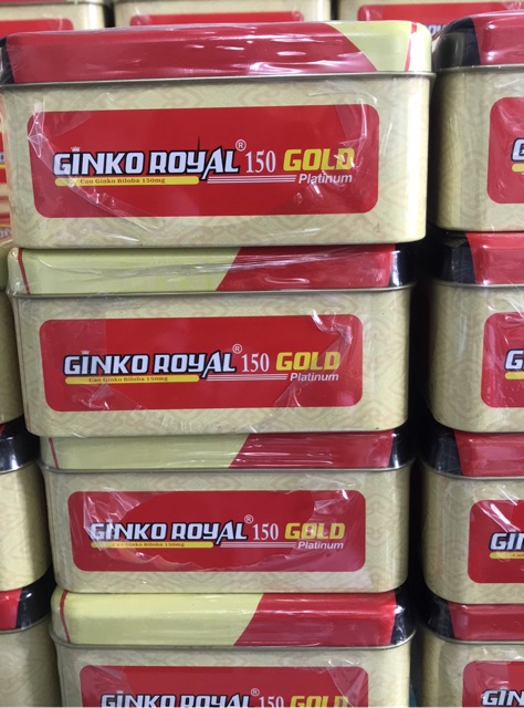 [Hàng Chính Hãng] - HOẠT HUYẾT DƯỠNG NÃO - GINKO ROYAL 150 GOLD PLATINUM - [Quầy Thuốc Bảo Lâm]