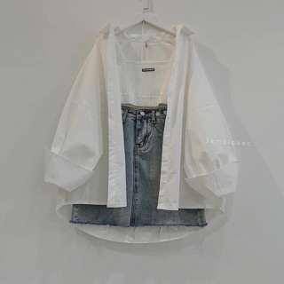 Sơ mi tay bồng ulzang siêu xinh samsam4896