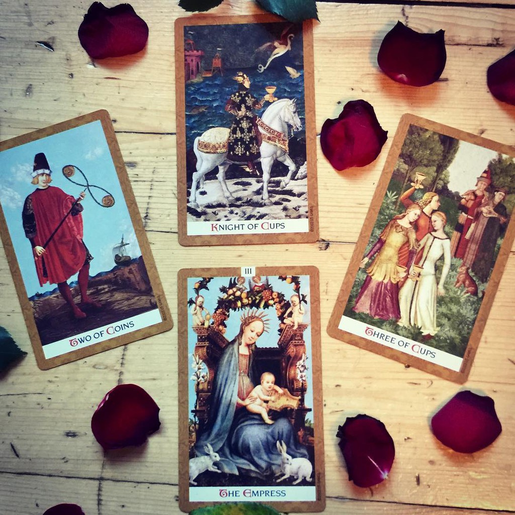 Bộ Bài Golden Tarot (Mystic House Tarot Shop)