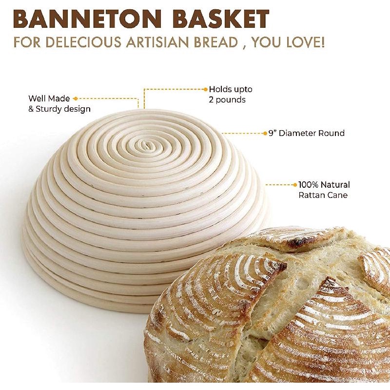 Giỏ mây ANAEAT đan bằng chất liệu tự nhiên có nhiều kiểu dáng tùy chọn