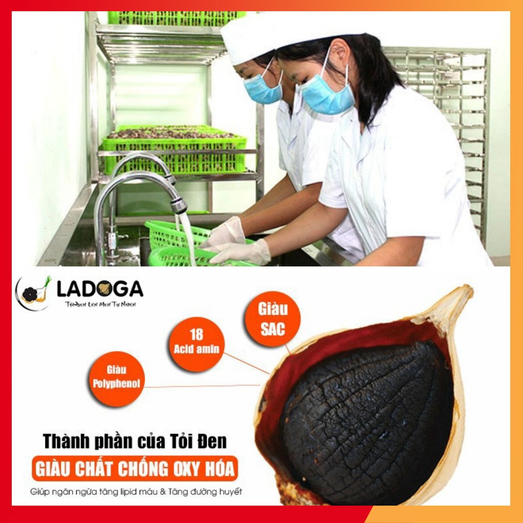 Tỏi đen cô đơn, đóng túi 250g và 500g được lên men tự nhiên 100% theo công nghệ nhật bản Rất tốt cho tiêu hóa