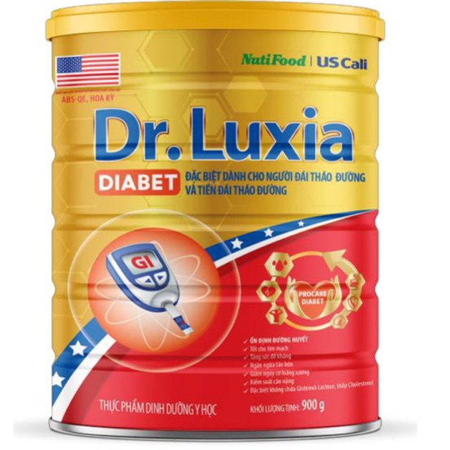 Sữa Dr.Luxia Diabet lon 900g