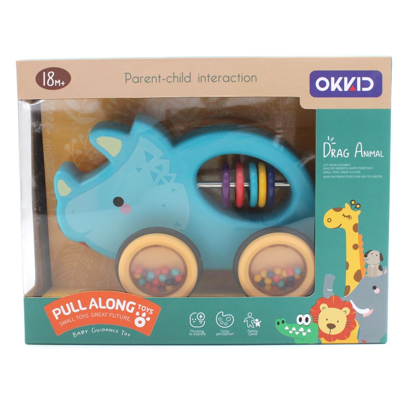 Đồ Chơi Con Thú Kéo Dây VBC-7034 - Tê Giác