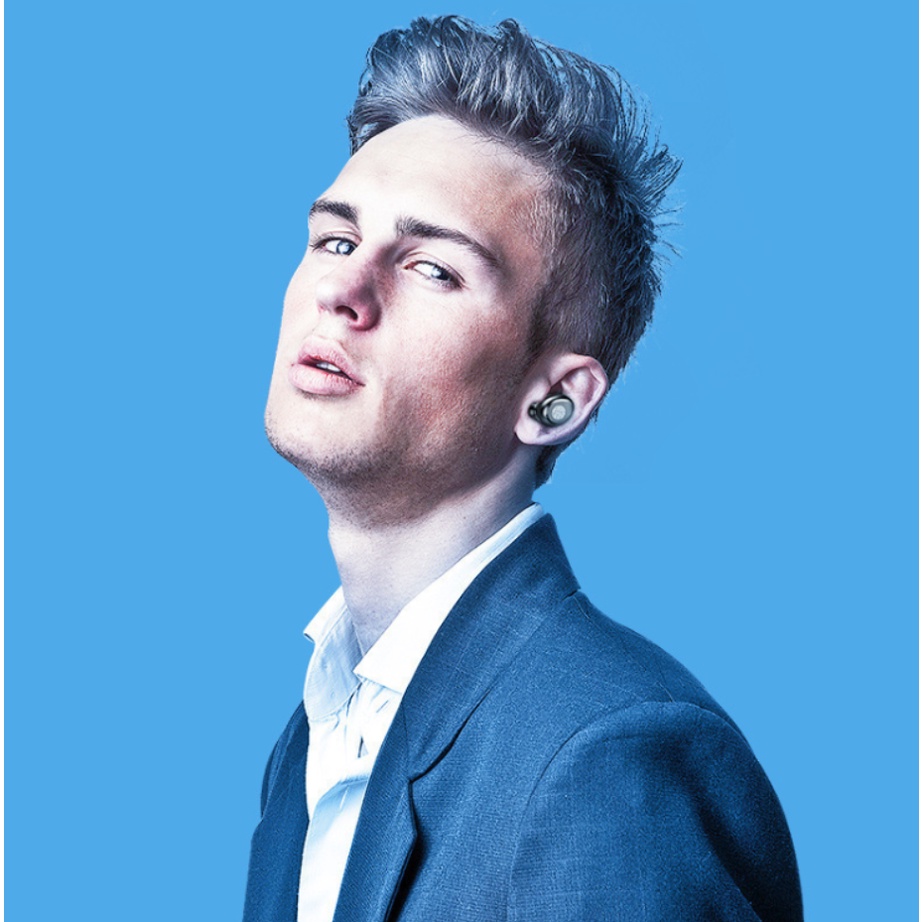 TAI NGHE Bluetooth Amoi F9 Kiêm xạc dự phòng-Pin trâu