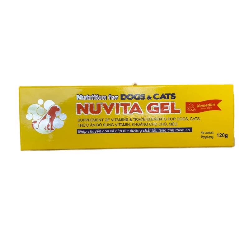 Gel Dinh Dưỡng NUVITA GEL bổ dụng Vitamin và Khoáng Chất cho Chó Mèo