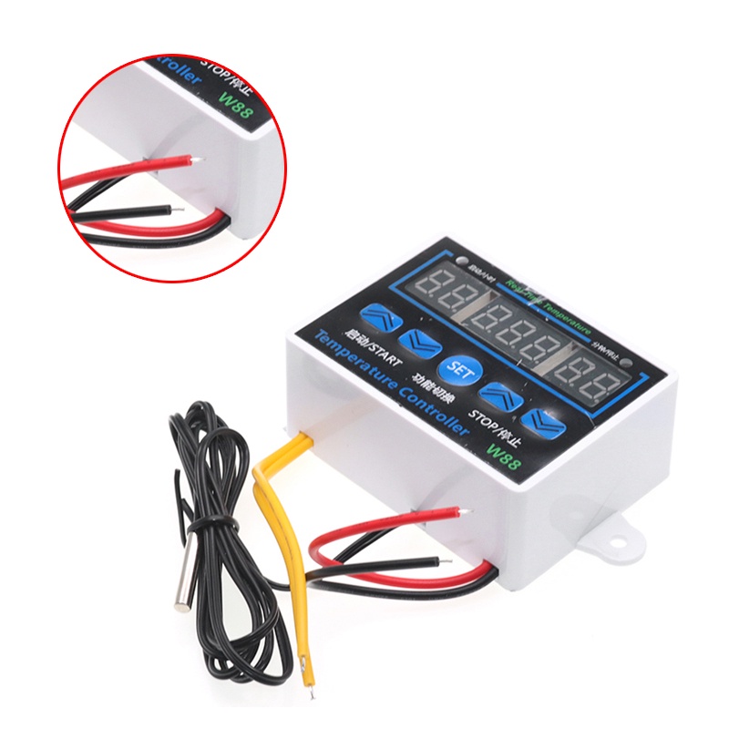 Bộ Điều Khiển Nhiệt Độ W1411 W88 12V / 220V 10A