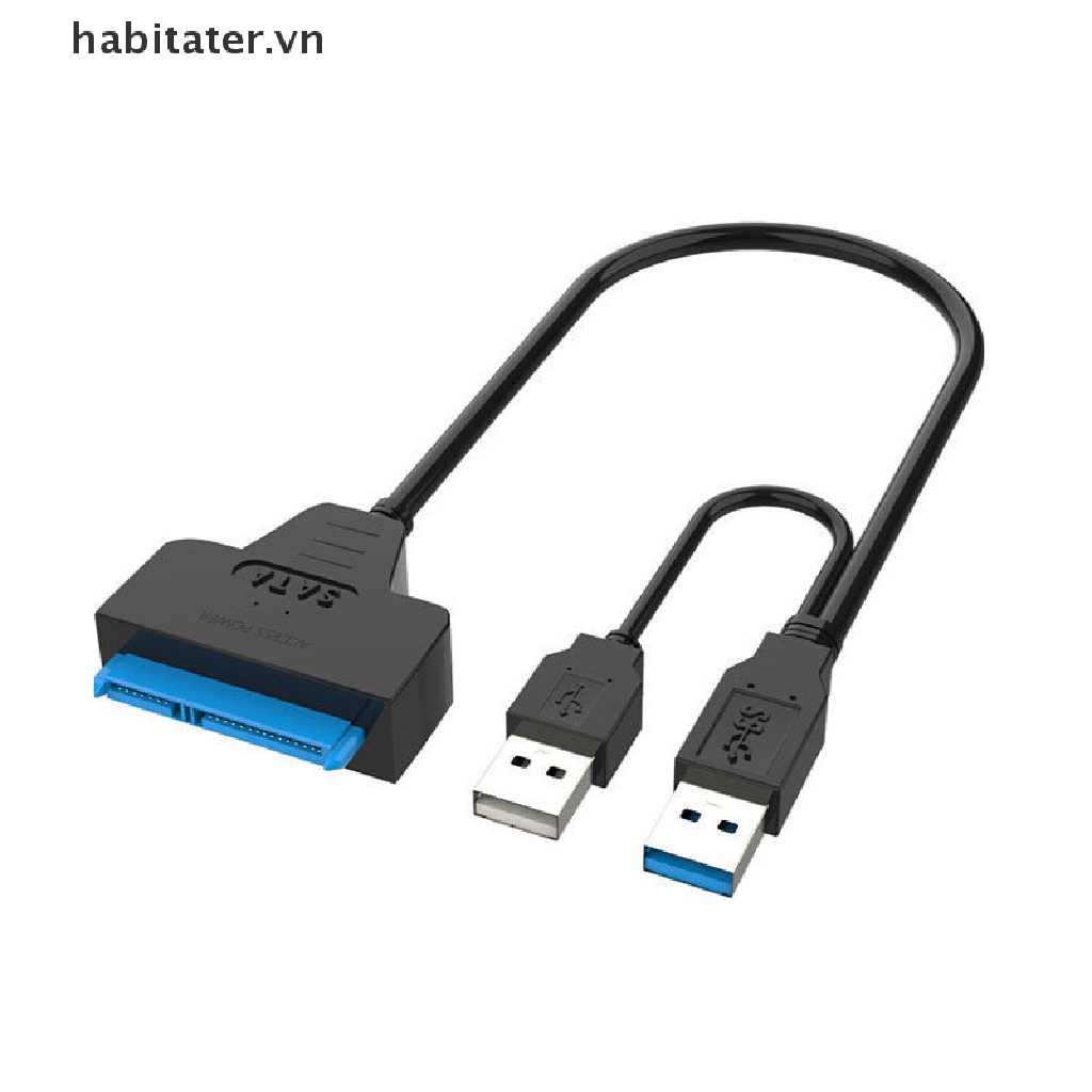 Cáp ChuyểN ĐổI SATA Sang USB 3.0 / 2.0, Hỗ Trợ Ổ CứNg SSD HDD 2.5 Inch