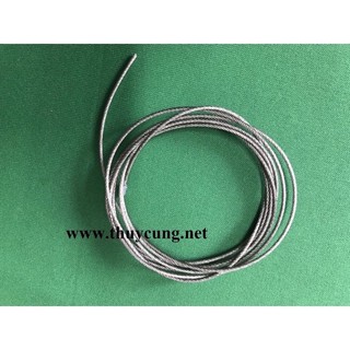 cáp inox 304 bọc nhựa đầu bọc chì