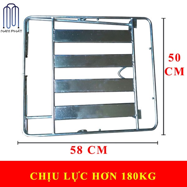 Baga chở hàng 50cm x 58cm cho tất cả các loại xe Honda, Yamaha, Suzuki, SYM