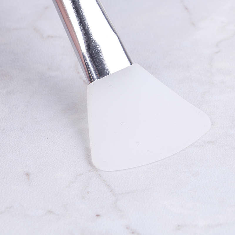 [Bảo Vệ tinh tế♥1 Cọ silicone Phẳng Quét Mặt Nạ Bùn Chăm Sóc Da