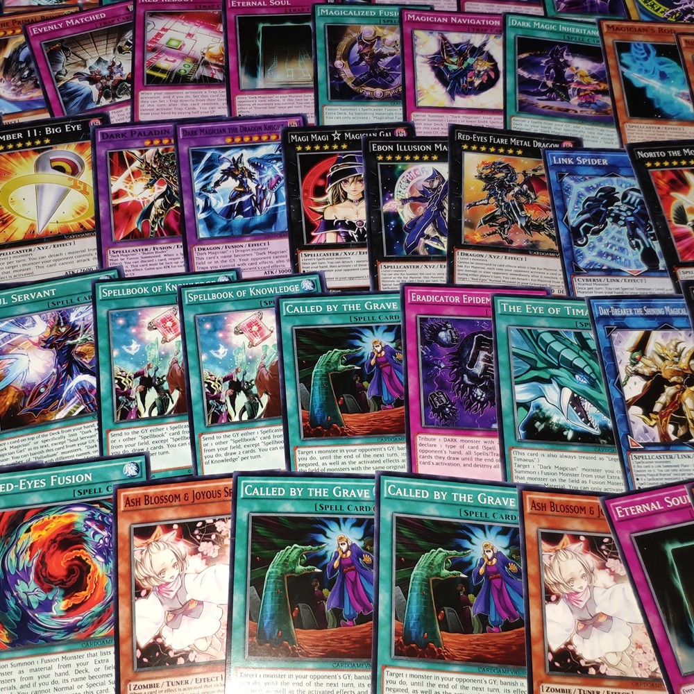 In bài Yugioh ❤️AnhKAI❤️ Thẻ bài Yugioh in 2 mặt theo yêu cầu