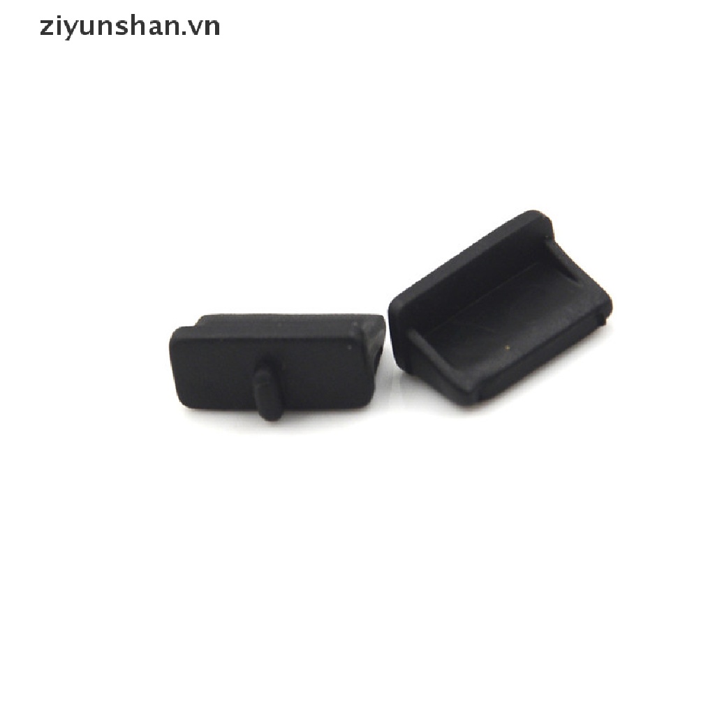 ziyunshan 20pcs Soft Plastic USB Port Plug Cover Cap Anti Dust Protector for Female End vn