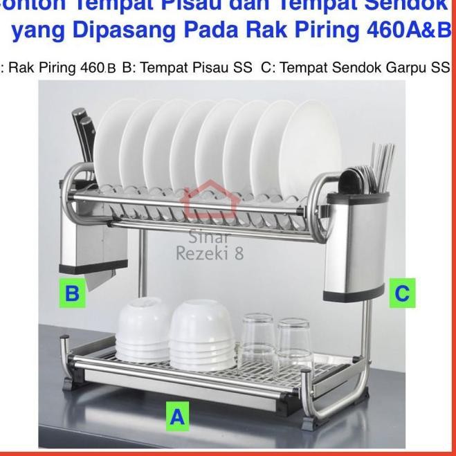 Giá Inox Đựng Dụng Cụ Nhà Bếp Tiện Dụng | BigBuy360 - bigbuy360.vn