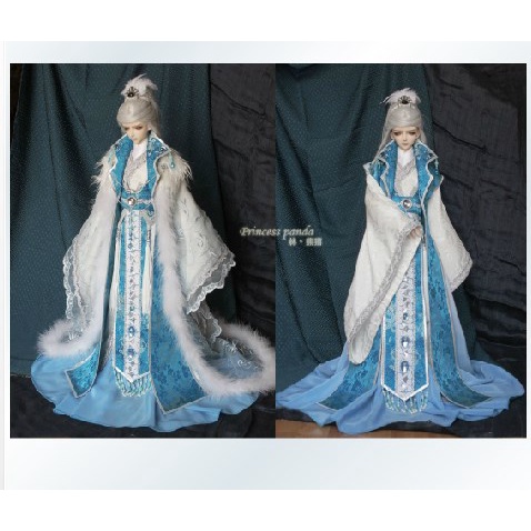 Rập may đồ búp bê BJD - size 1/3 - kiểu cổ trang