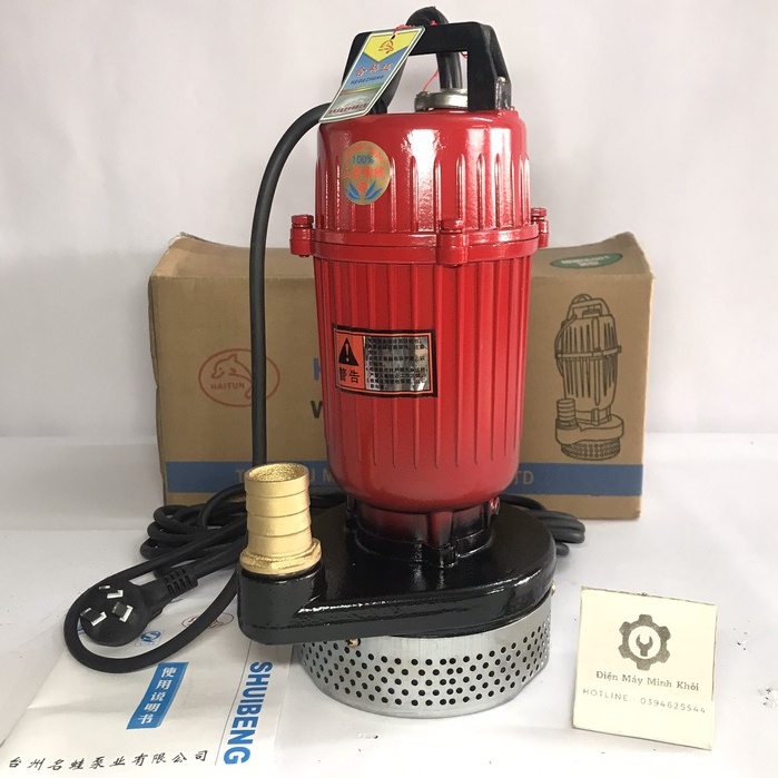 Máy bơm chìm| Bơm tõm 750W  370W HAITUN - Dây đồng 100% đầu ra F50 F27| Máy bơm hồ cá, ao cá ( Bảo hành 6 tháng)
