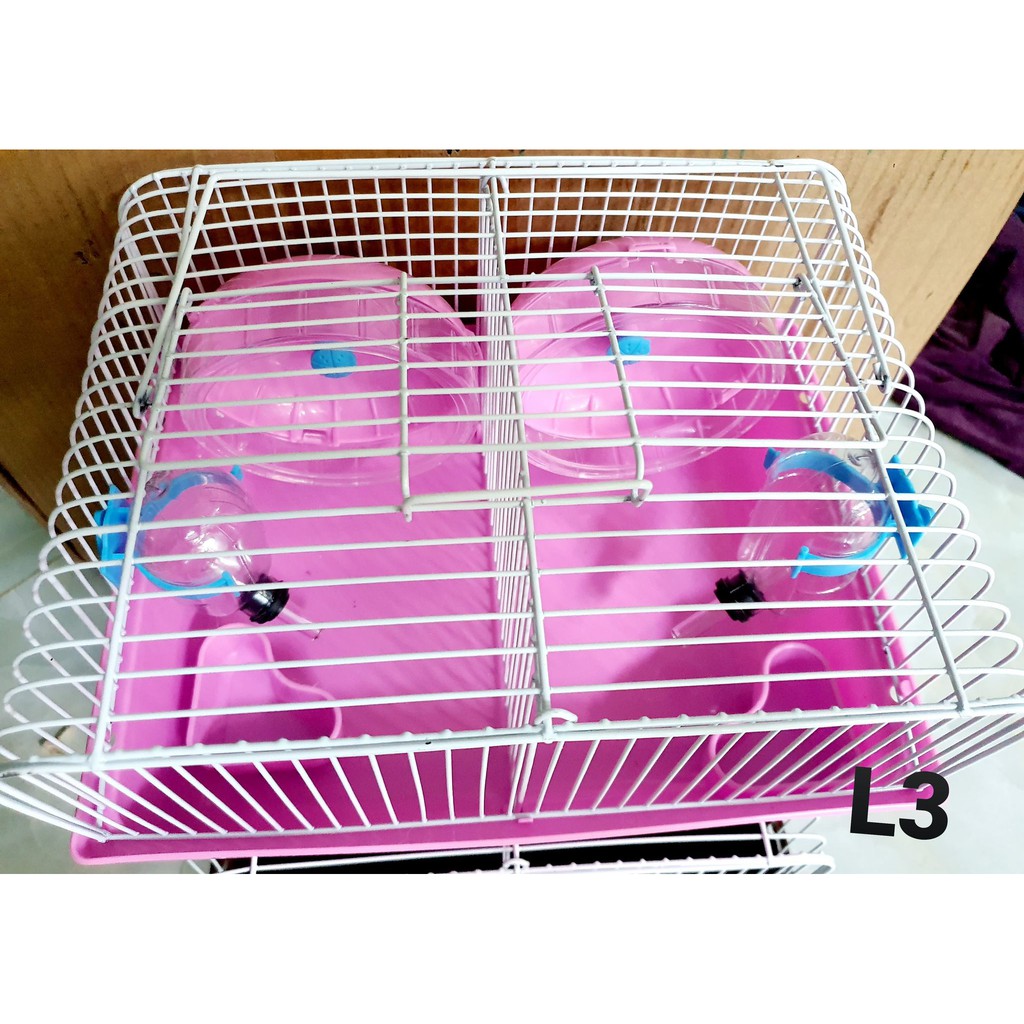 Lồng ngăn đôi hamster