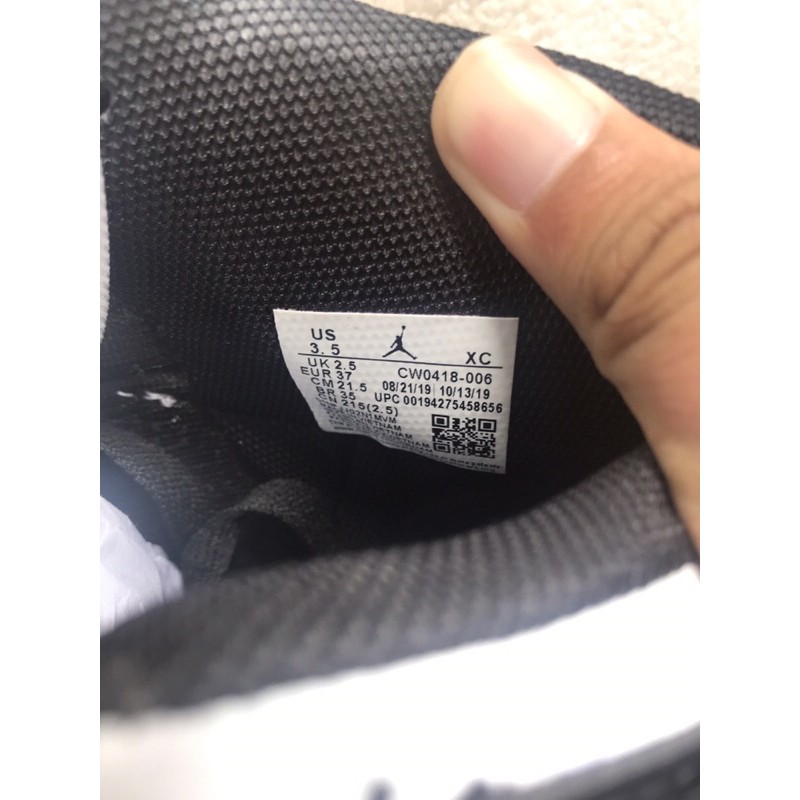 Giày Thể Thao Sneaker Jordan 1 Panda cổ cao | BigBuy360 - bigbuy360.vn