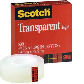 BĂNG KEO THỬ MỰC, THỬ SƠN, TEST MỰC, TEST SƠN 3M 3/4inch 600 TRANSPARENT TAPE