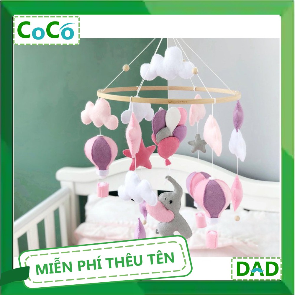 [FREESHIP - TẶNG TÚI TỎI] Đồ chơi treo nôi cũi handmade