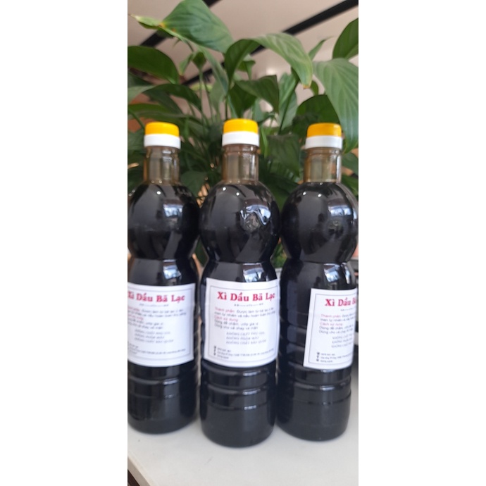 Xì Dầu lên men từ Bã Lạc (chai 1lít)