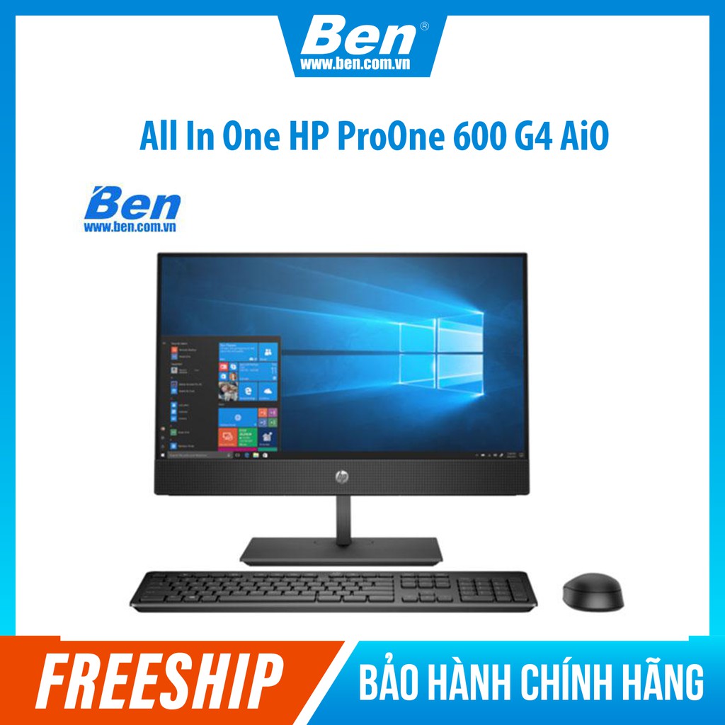 [Mã SKAMA07 giảm 8% đơn 250k]Máy tính All In One HP ProOne 600 G4 AiO (4YL99PA)/ Intel Core i7-8700T