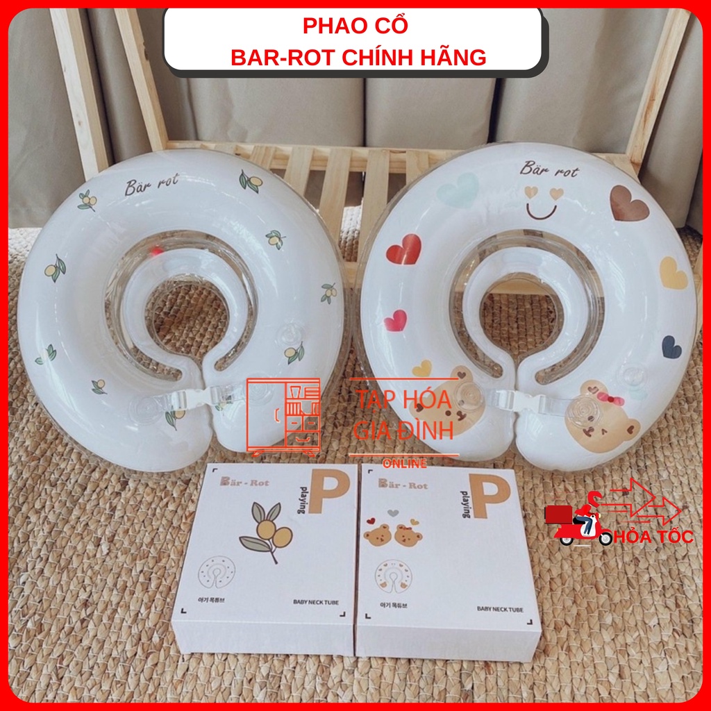 Phao cổ chính hãng bar-rot an toàn cho bé sơ sinh đến 2 tuổi