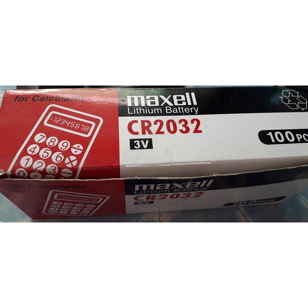 Pin CMOS Maxell CR2032 vỉ 5 viên. Hàng chính hãng. Vi Tính Quốc Duy