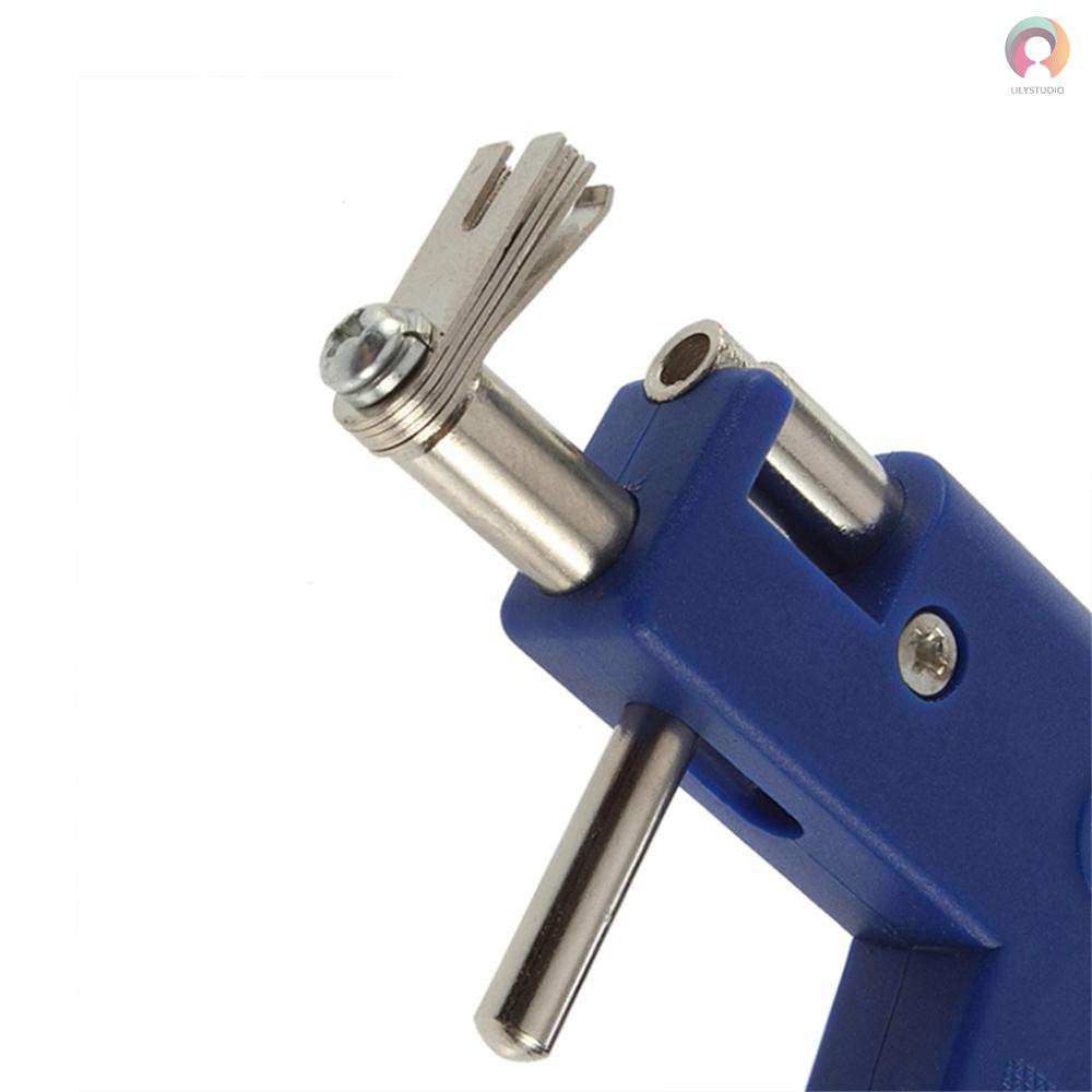 Súng bấm lỗ tai / mũi / cơ thể kèm 98 chốt khuyên tai và hộp đựng tiện dụng