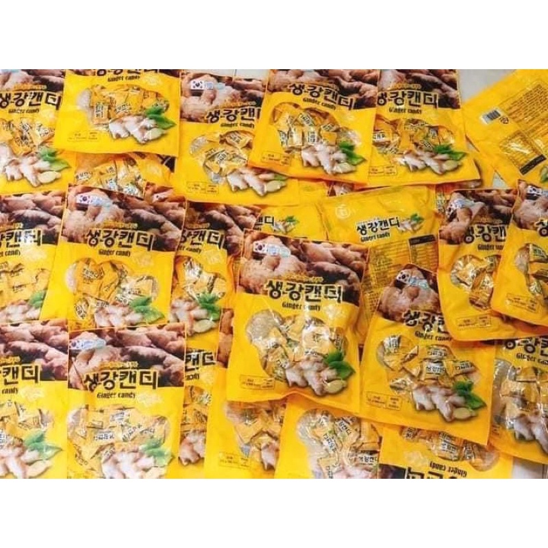 Kẹo gừng Ginger Candy Hàn Quốc Bịch 210g