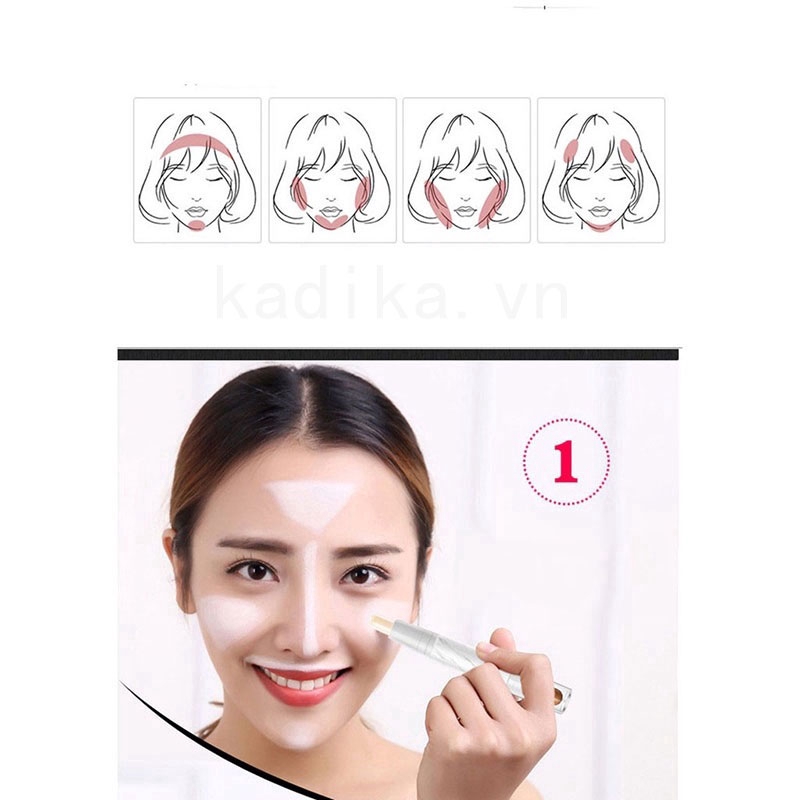 KADIKA Kem che khuyết điểm che khuyết điểm hai lần | BigBuy360 - bigbuy360.vn