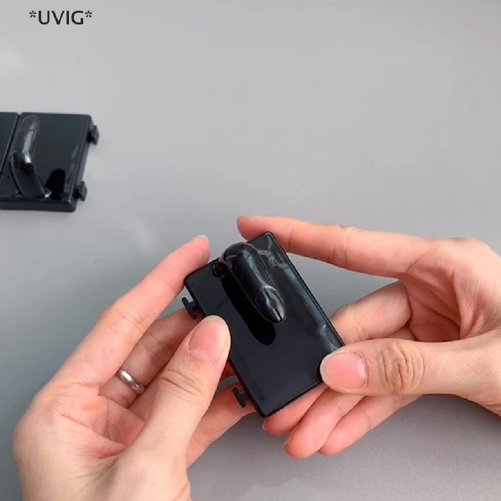 [[UVIG]] 5Pcs/set False Finger Nail Model Nail Holder Practice Display Nail Art Tool [Hot Sell]