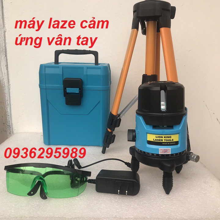 MÁY BẮN TIA LASER CẢM ỨNG 5 TIA XANH