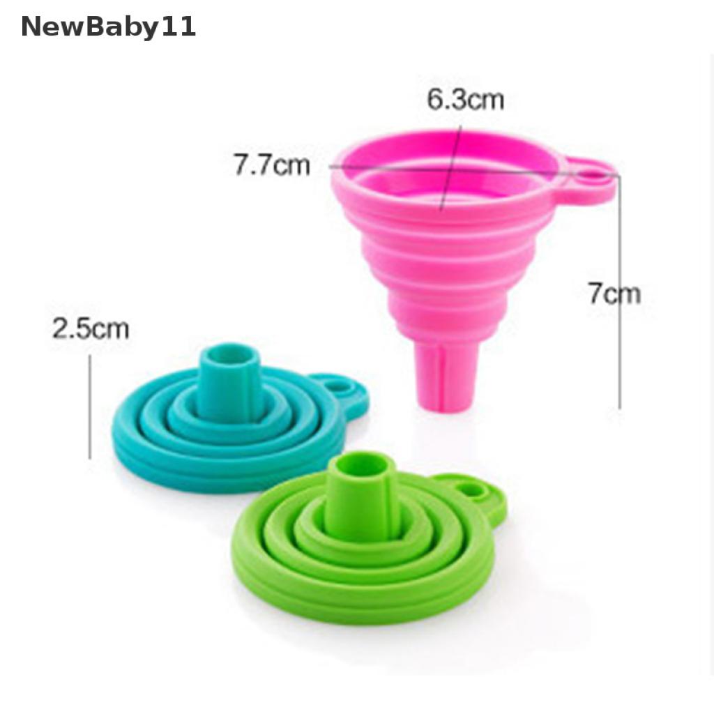 Phễu bằng silicone thiết kế gấp nhỏ gọn tiện dụng