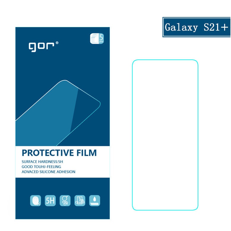 Miếng dán màn hình Gor Samsung S21/ S21 Plus Cảm ứng nhạy, Chống trầy xước, 5H Hạn chế vân tay - Hãng Gor