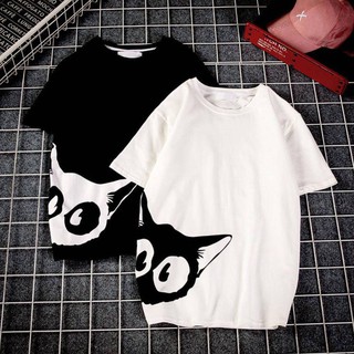 Áo overtee in mèo cute FOX unisex