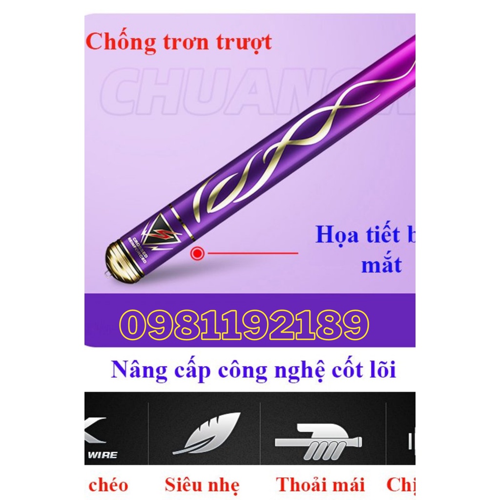 Cần Câu Táo Quân Săn Hàng 5H  Phân Bổ Lực 28-19i - TQ