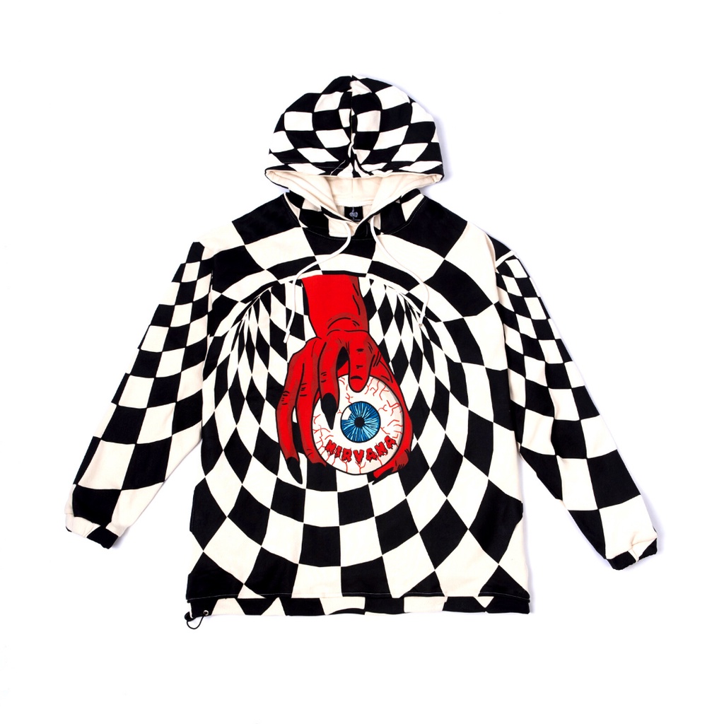 HALLUCINATION HOODIE - áo nỉ có mũ ảo lú