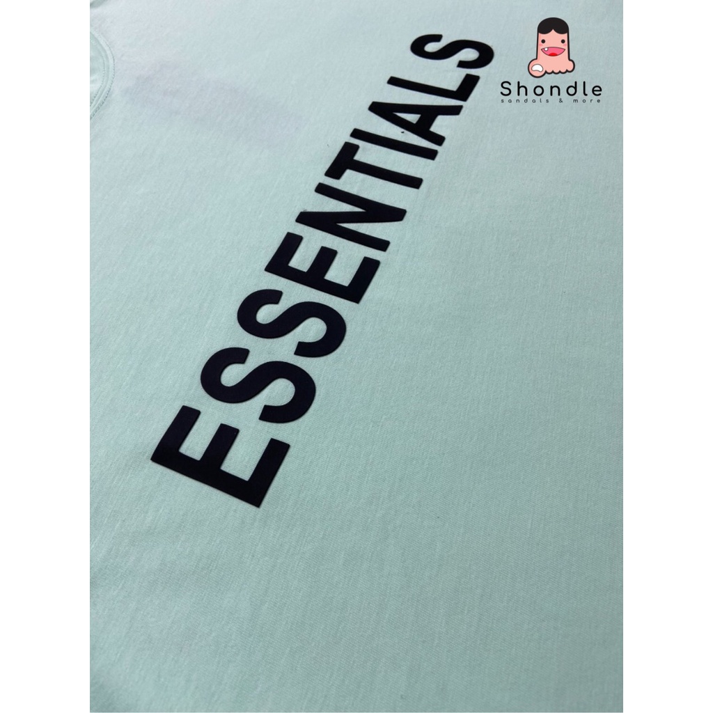 Áo THUN ESSENTIALS COTTON  - Vải Cao Cấp - TE Xanh Mint