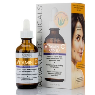 Dưỡng da Advanced Clinicals Anti-Aging Vitamin C Serum, 52ml