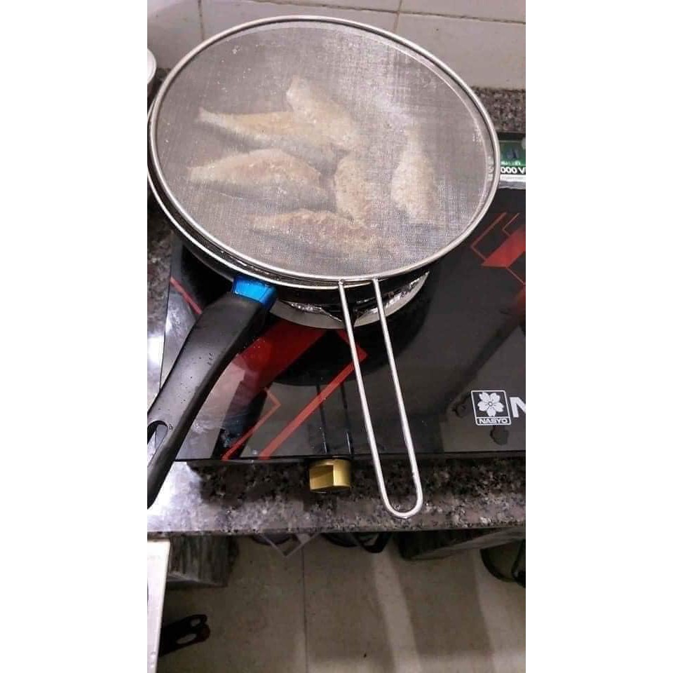 Dụng cụ đậy chảo size 33cm inox loại I dùng được cho cả chảo to và bé