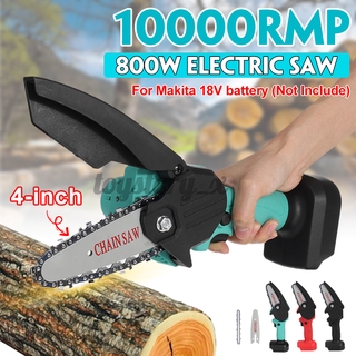 Bộ Cưa Xích Điện Cưa tay Máy cưa 800W Electric Chain Saw One-Hand Saw Wood Cutter Cordless