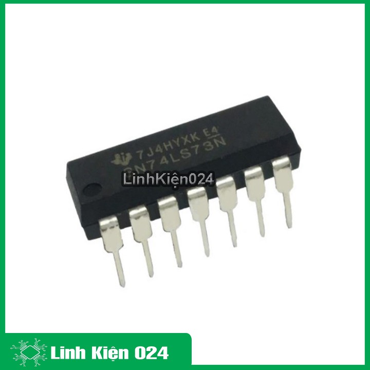 Ic chức năng 74LS73 Dual JK Flip-Flop kép chân cắm DIP14