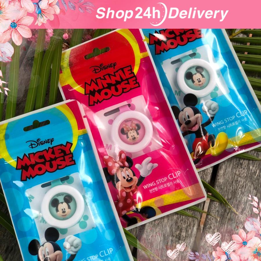 Kẹp chống muỗi Disney Hàn Quốc - Sử dụng tinh dầu thiên nhiên 100%