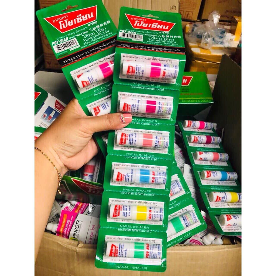 Ống Hít Thông Mũi Siang Pure Thái Lan